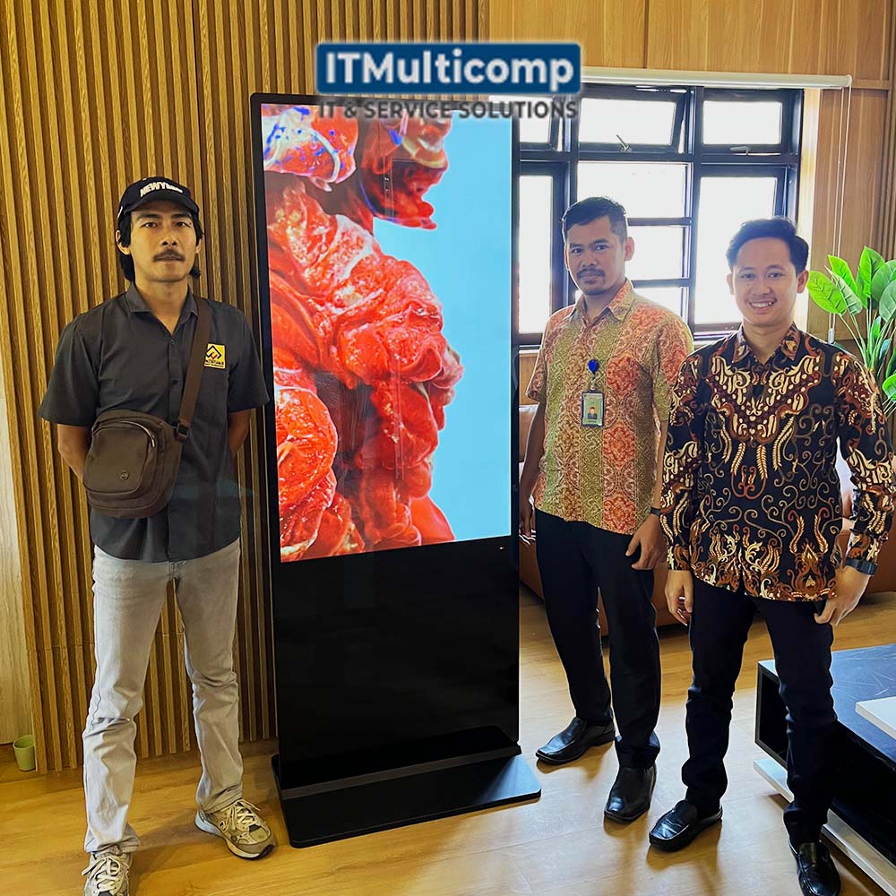 Pemasangan Digital Signage di RSUD Sekarwangi Sukabumi